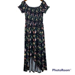 J for Justify Floral Wrap Maxi Dress